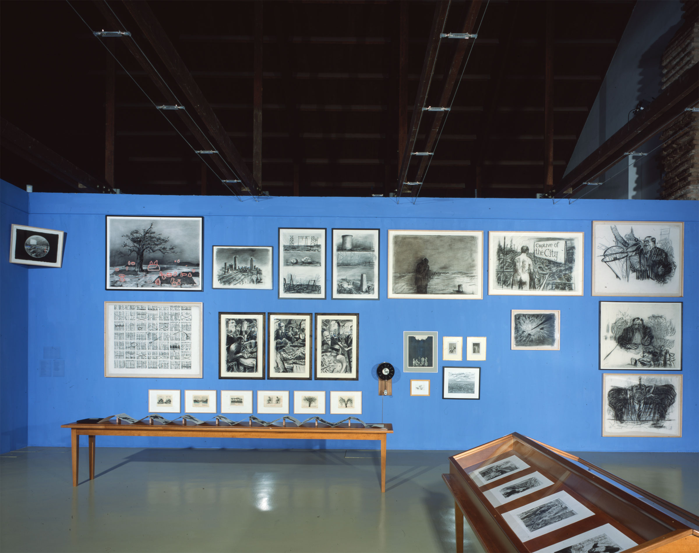 u0022William Kentridgeu0022, installation view